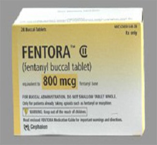 Fentora (Fentanyl Buccal Tablet) Online x 1's