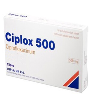 Ciplox (Ciprofloxacin) 500mg Tablets x 1's