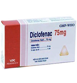 Diclofenac 75mg Tablets Online  x 1's
