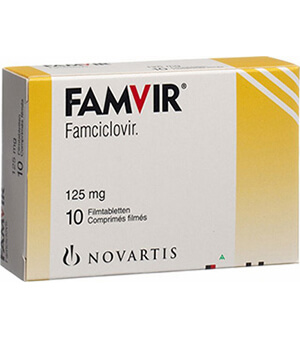 Famvir (Famciclovir) 125mg  x 1's