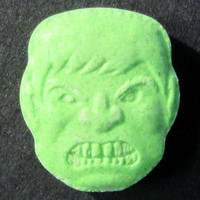Hulk 330mg  MDMA  x 1's