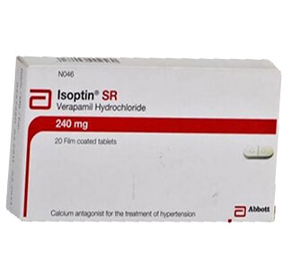 Isoptin (Verapamil) 240mg Tablets x 1's