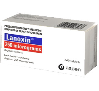 Lanoxin (Digoxin) 250mcg tablets x 1's