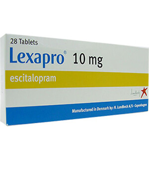 Lexapro (Escitalopram) 10mg Tablets  x 1's