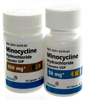 Minocin (Minocycline) 100mg Tablets  x 1's