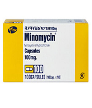 Minomycin 100mg Capsules  x 1's