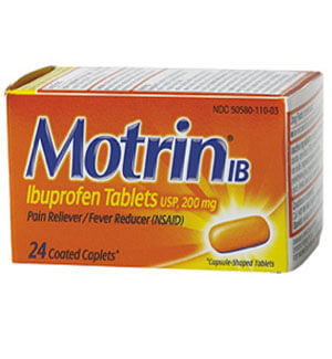 Motrin (Ibuprofen) 200mg Tablets  x 1's