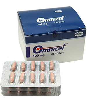 Omnicef 100mg Capsules  x 1's