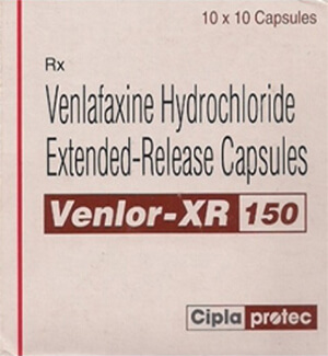 Venlor (Venlafaxine) 150mg Capsules  x 1's