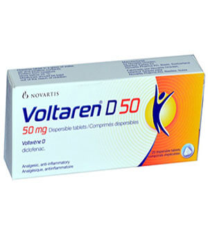 Voltaren (Diclofenac) D50 50mg Tablets  x 1's