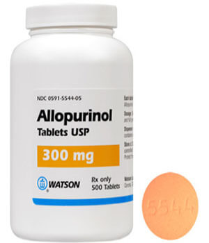 Allopurinol (Zyloprim) 300mg x 1's